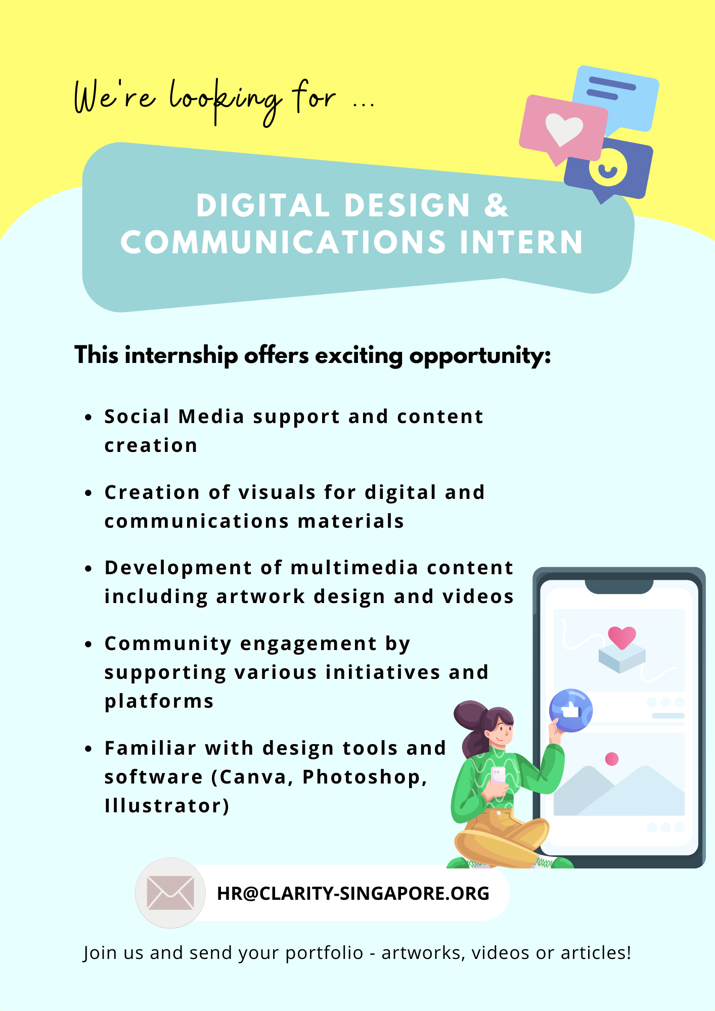 Digital Design & Communications Intern